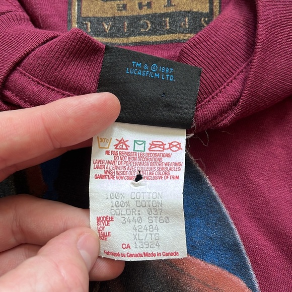 Vintage Boba Fett Star Wars T-Shirt / 1997 / XL - Picture 4 of 7